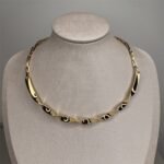Colar Aro Torcido Dourado-550900985