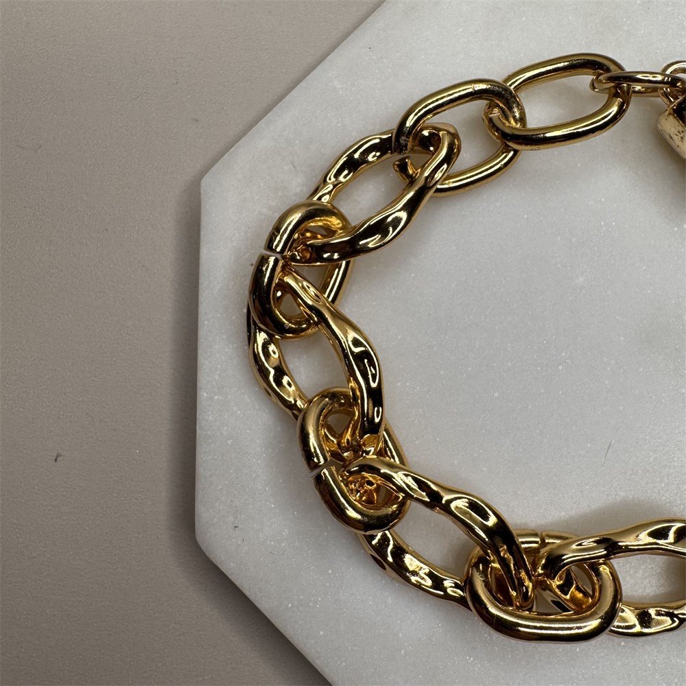 Pulseira Elos Orgânicos Dourado-333793910