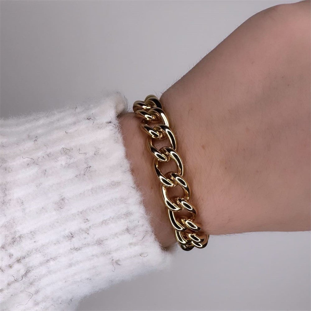 Pulseira Correntaria Dourada-2082251003