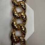 Pulseira Elos Escamados Dourado-1785171752