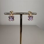 Brinco Zirconia Lavanda Glam-331604983