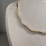 Colar Aro Ondulado Dourado-1695716680