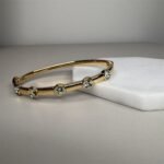 Pulseira Bracelete Ponto de Luz Verde-41976090