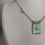 Colar Cordão Color Turquesa-196027873