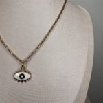 Colar Olho Grego Off com Preto