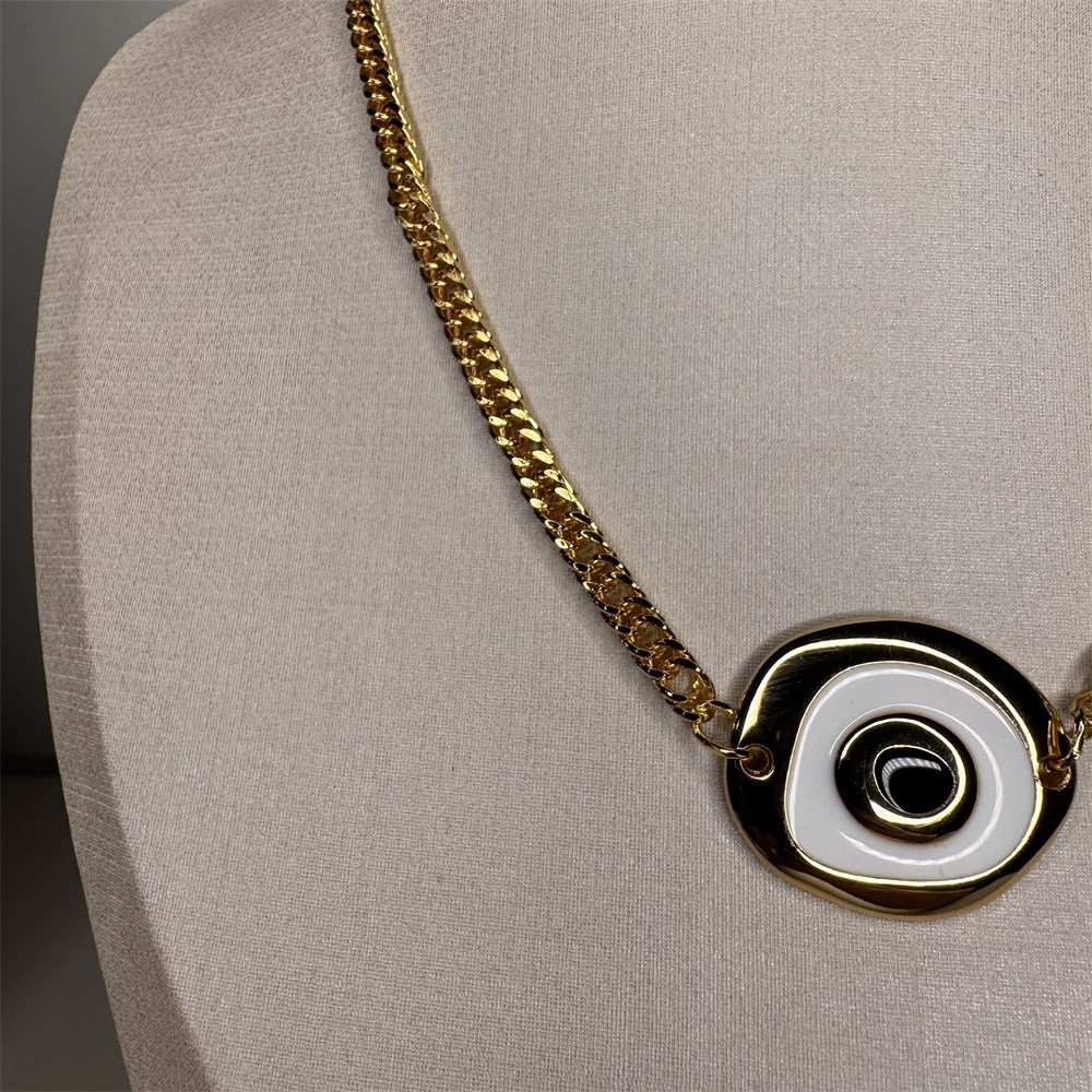 Colar Olho Grego Orgânico Off