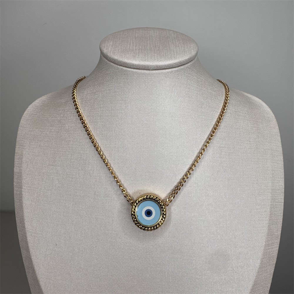 Colar Olho Grego Azul