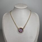 Colar Olho Grego Roxo